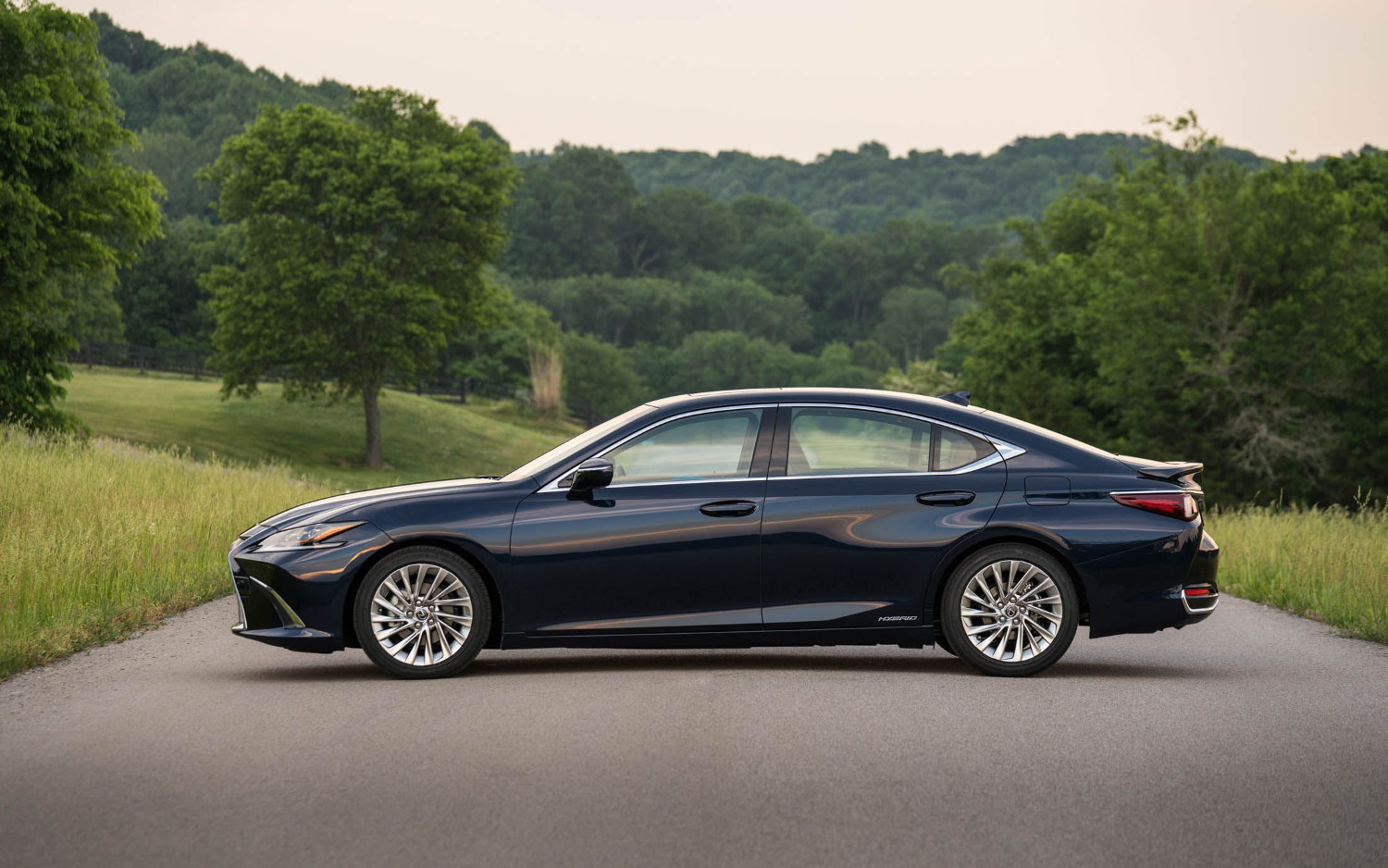 Comparison - Lexus ES 300h 2019 - vs - Toyota Camry Hybrid SE 2018 ...